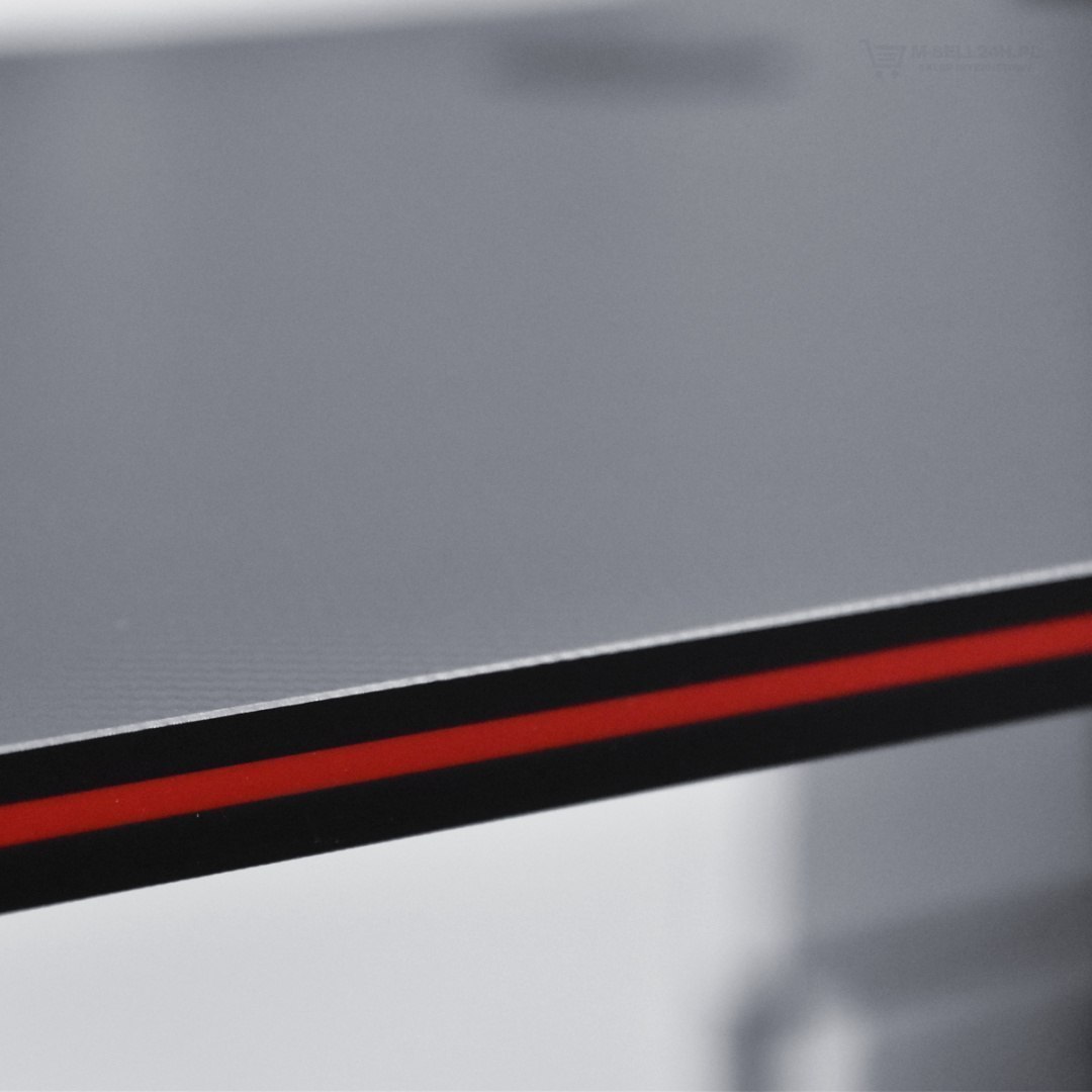 Emaga Biurko do komputera dla gracza BITUXX czarne komputerowe MDF solidne